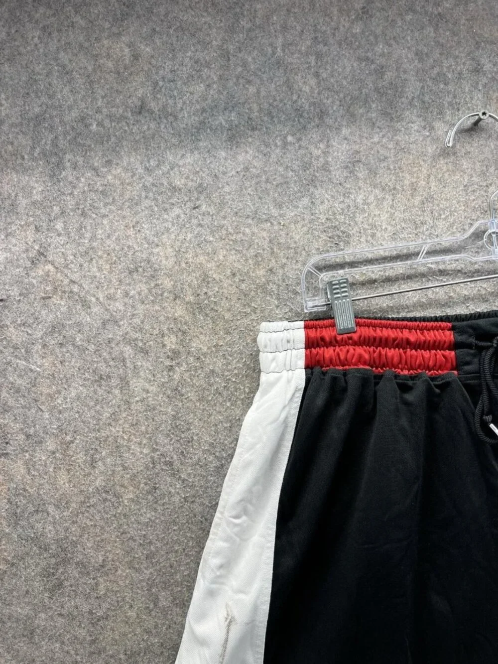 Vintage Jordan Shorts Mens 3XL Black Red Basketball Colorblock Jumpman Dazzel
